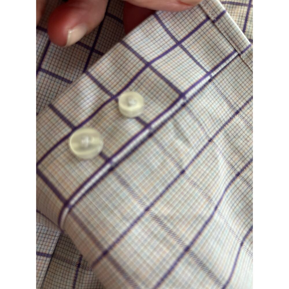 Robert Graham Men’s Dress Shirt - Size 16 (41) - 100% Cotton - Picture 7 of 10